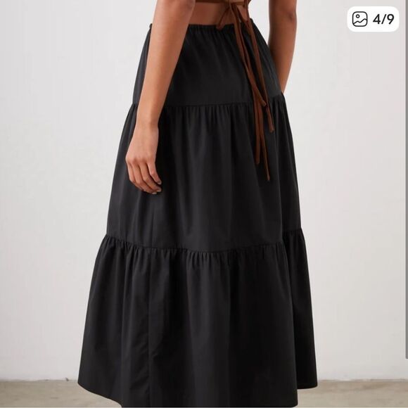 Rails Tiered Mary Skirt Black - Picture 4 of 9